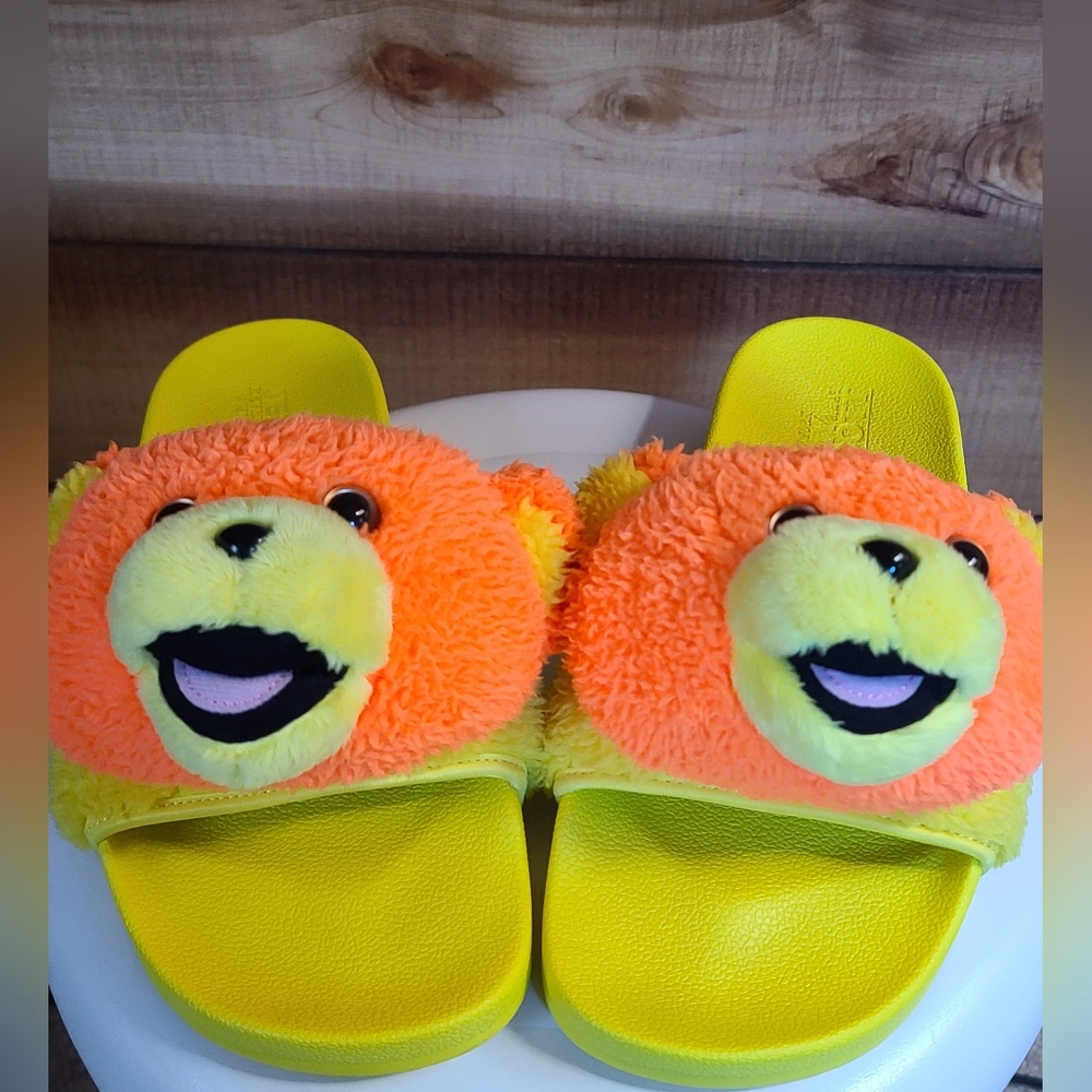 Adidas x Jeremy Scott Adilette Teddy Slides
